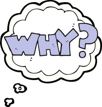 hand drawn thought bubble cartoon shout WHY png
