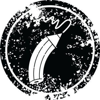 pencil drawing a line circular distressed symbol png