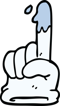 cartoon doodle medical glove png
