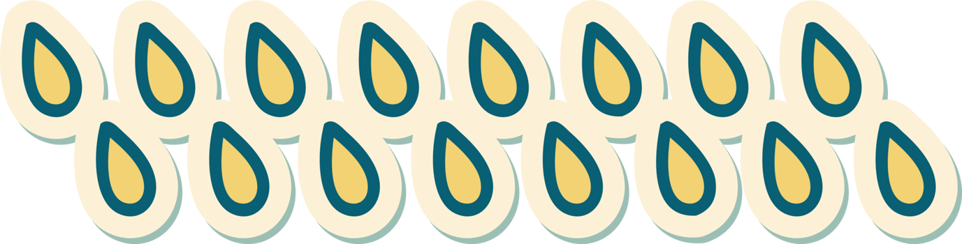 sticker of tattoo in traditional style of rain drops png