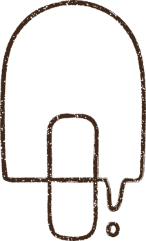 Popsicle Charcoal Drawing png