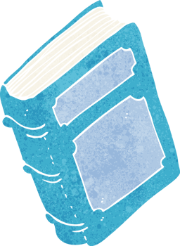 cartoon old book png