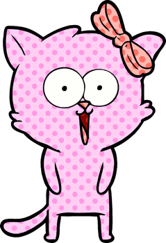 cartoon cat drawing png