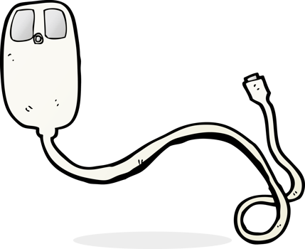 cartoon computer mouse png