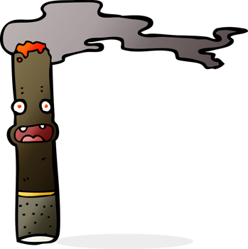 cartoon cigar drawing png