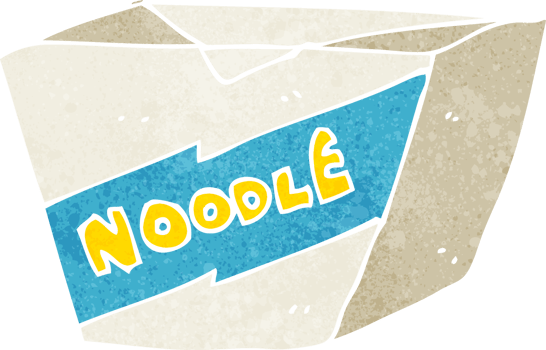 cartoon noodle box png