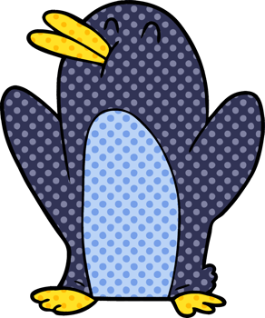 cartoon penguin drawing png