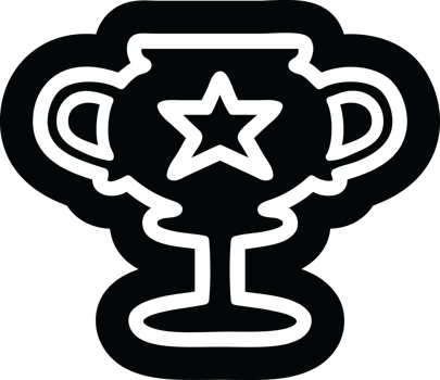 trophy cup icon symbol png