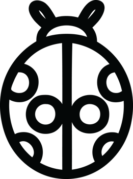 cute ladybug icon symbol png