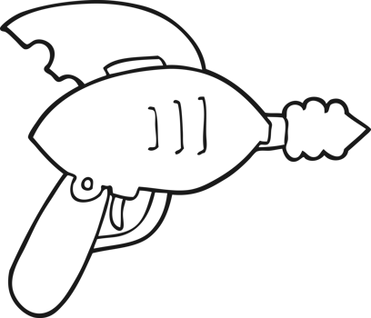 cartoon ray gun png