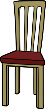 cartoon chair drawing png
