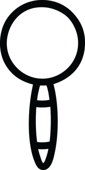 magnifying glass icon symbol png