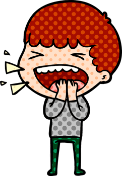 cartoon laughing man png