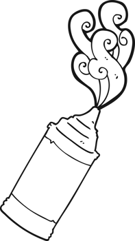hand drawn black and white cartoon ketchup bottle png