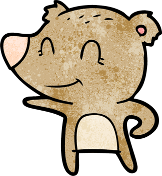 friendly bear cartoon png