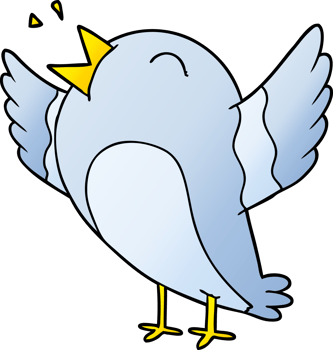 cartoon bird drawing png