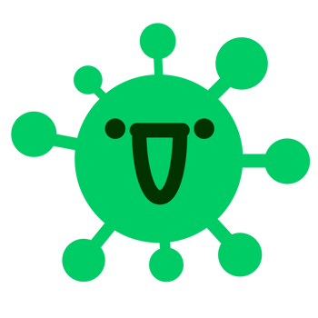simple happy virus png