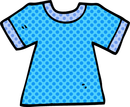 cartoon doodle tee shirt png