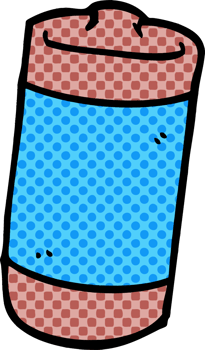 cartoon doodle of a battery png
