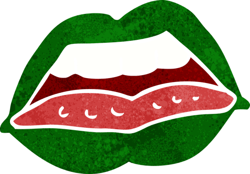 cartoon sexy halloween lips symbol png