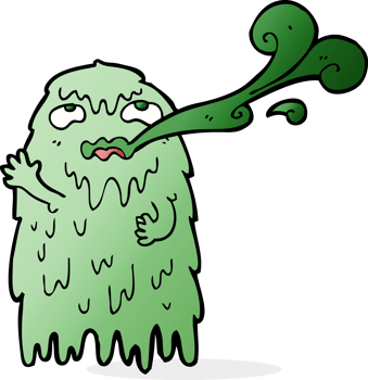 gross cartoon ghost png