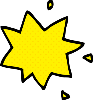 cartoon doodle bang png