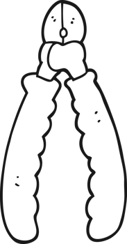 cartoon pliers drawing png