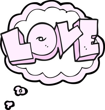 drawn thought bubble cartoon love sign png