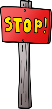 cartoon doodle road sign png