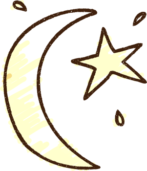 Moon Chalk Drawing png