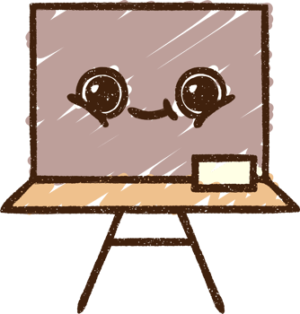 School Blackboard Chalk Drawing png