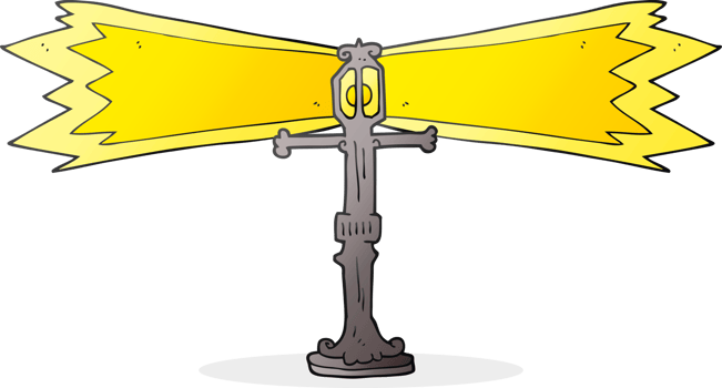 drawn cartoon shining street lamp png