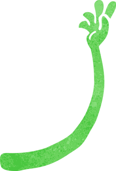 cartoon monster arm png
