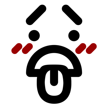 embarrassed face icon png