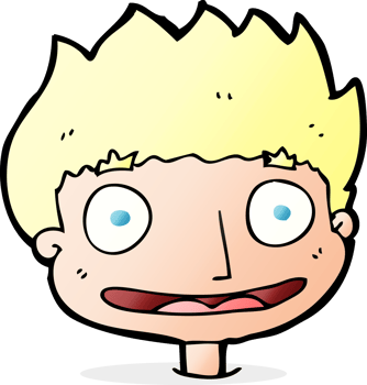 cartoon happy boy png