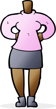 cartoon female body add photos or mix and match cartoons png