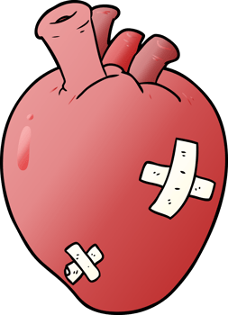 cartoon heart drawing png