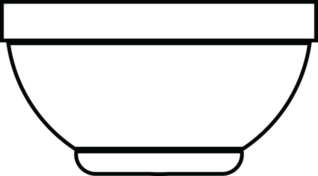 icon illustration of a bowl png
