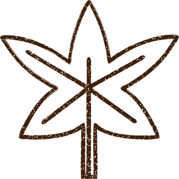 Leaf Charcoal Drawing png
