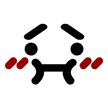 embarrassed face icon png