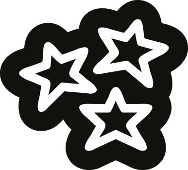star shapes icon symbol png