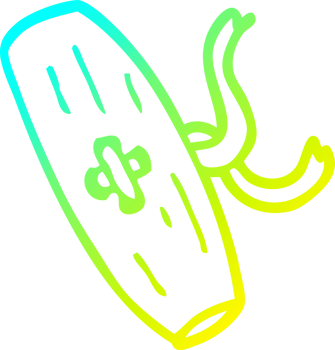 cold gradient line drawing of a cartoon toggle png