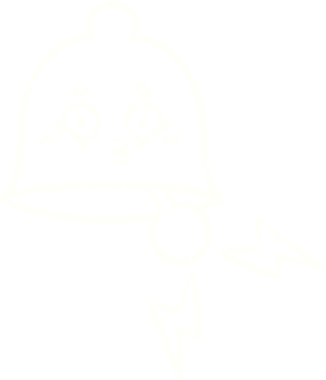 Ringing Bell Chalk Drawing png