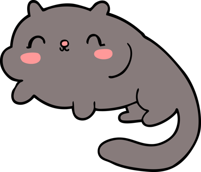 cartoon cat drawing png