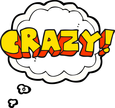 hand drawn thought bubble cartoon shout crazy png