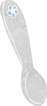 cartoon spoon drawing png