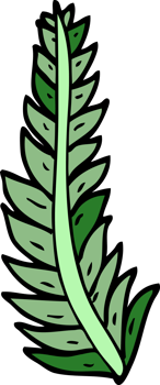 cartoon doodle house plant png