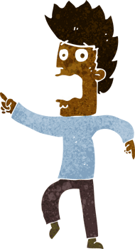 cartoon terrified man png