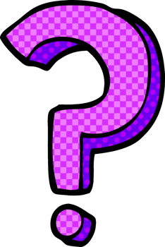 cartoon doodle question mark png