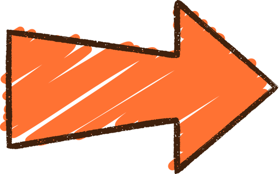 Pointing Arrow Chalk Drawing png